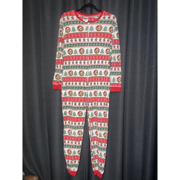 Ugly Christmas Sweater Xmas Size Small Bucees Onesie - Picture 1 of 3
